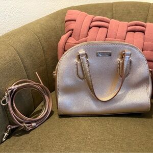Rose gold Kate Spade Handbag